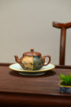 锦瓜·春夏秋冬·全手工/六届全手工大赛一等奖高工施昌作品 /容量280cc/原矿底槽清