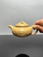 【功勋泰斗 礼藏至尊】程辉大师🇨🇳紫砂界功勋级领军人物·典藏臻品《仿古如意壶》原矿黄龙山段泥·350cc