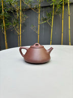 新品❤️范泽锋大师高徒·省大师邱爽紫砂潜力重器【子冶石瓢】原矿优质紫玉金砂·220cc
