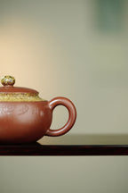 重器新品🏆【泰斗紫砂 礼藏巅峰】紫砂彩陶融合·一代宗师邱玉林原矿优质底槽清 150cc