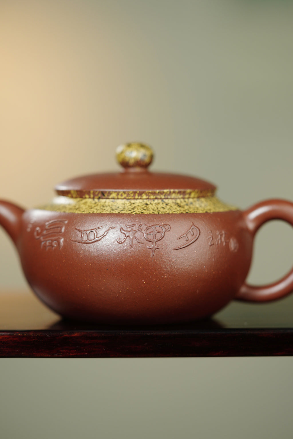 重器新品🏆【泰斗紫砂 礼藏巅峰】紫砂彩陶融合·一代宗师邱玉林原矿优质底槽清 150cc
