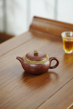 重器新品🏆【泰斗紫砂 礼藏巅峰】紫砂彩陶融合·一代宗师邱玉林原矿优质底槽清 150cc