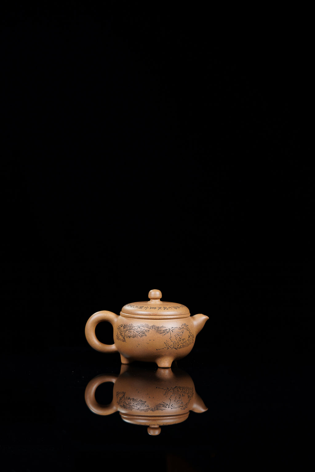 新品❤️立之紫砂 礼藏至尊｜储立之大拍47.8万 中国陶瓷艺术终身成就奖获得者【阳羡山炉壶】原矿优质芝麻段·200cc