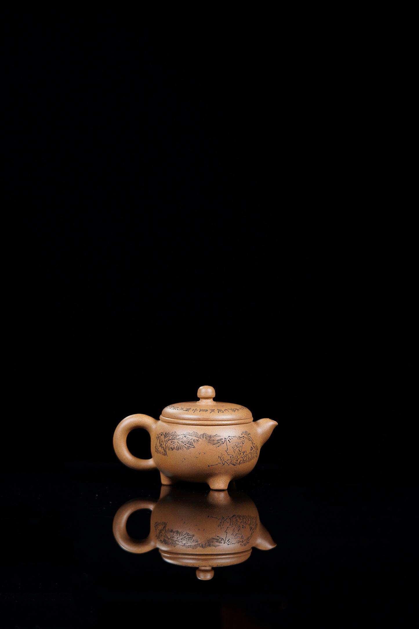 新品❤️立之紫砂 礼藏至尊｜储立之大拍47.8万 中国陶瓷艺术终身成就奖获得者【阳羡山炉壶】原矿优质芝麻段·200cc