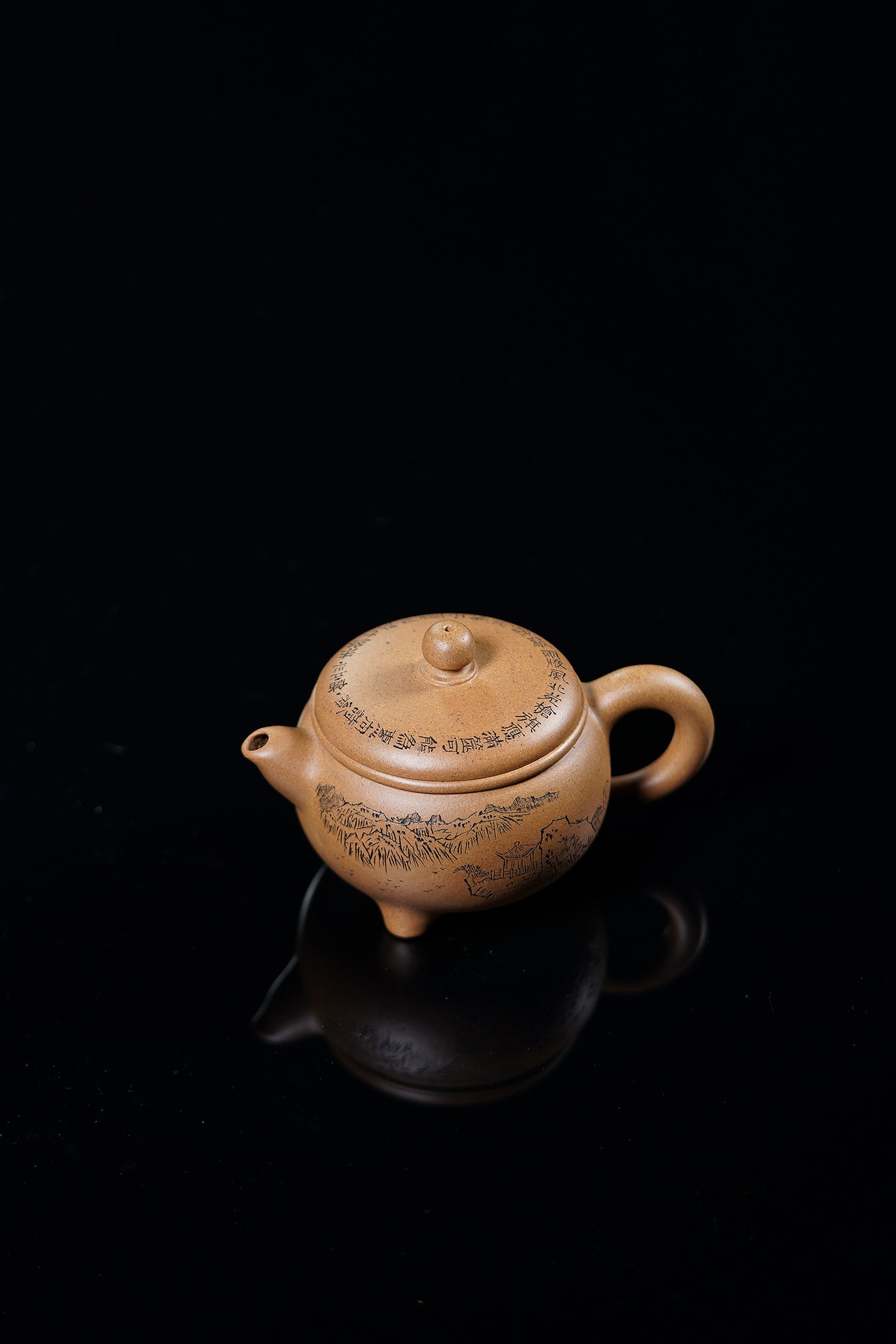 新品❤️立之紫砂 礼藏至尊｜储立之大拍47.8万 中国陶瓷艺术终身成就奖获得者【阳羡山炉壶】原矿优质芝麻段·200cc