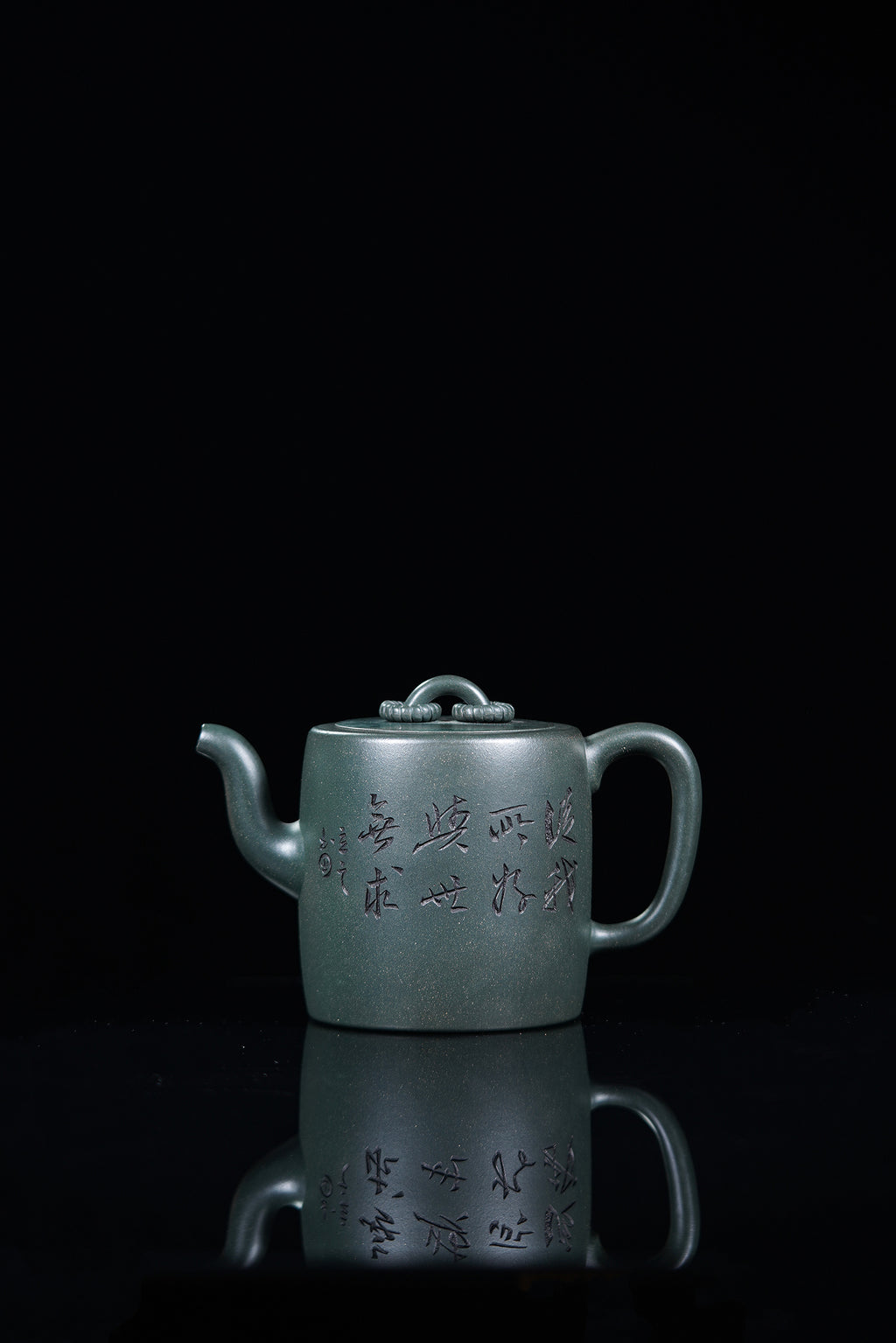 新品❤️立之紫砂 礼藏至尊｜储立之大拍42万 中国陶瓷艺术终身成就奖获得者 典藏重器【双圈壶】优质民国绿·700cc