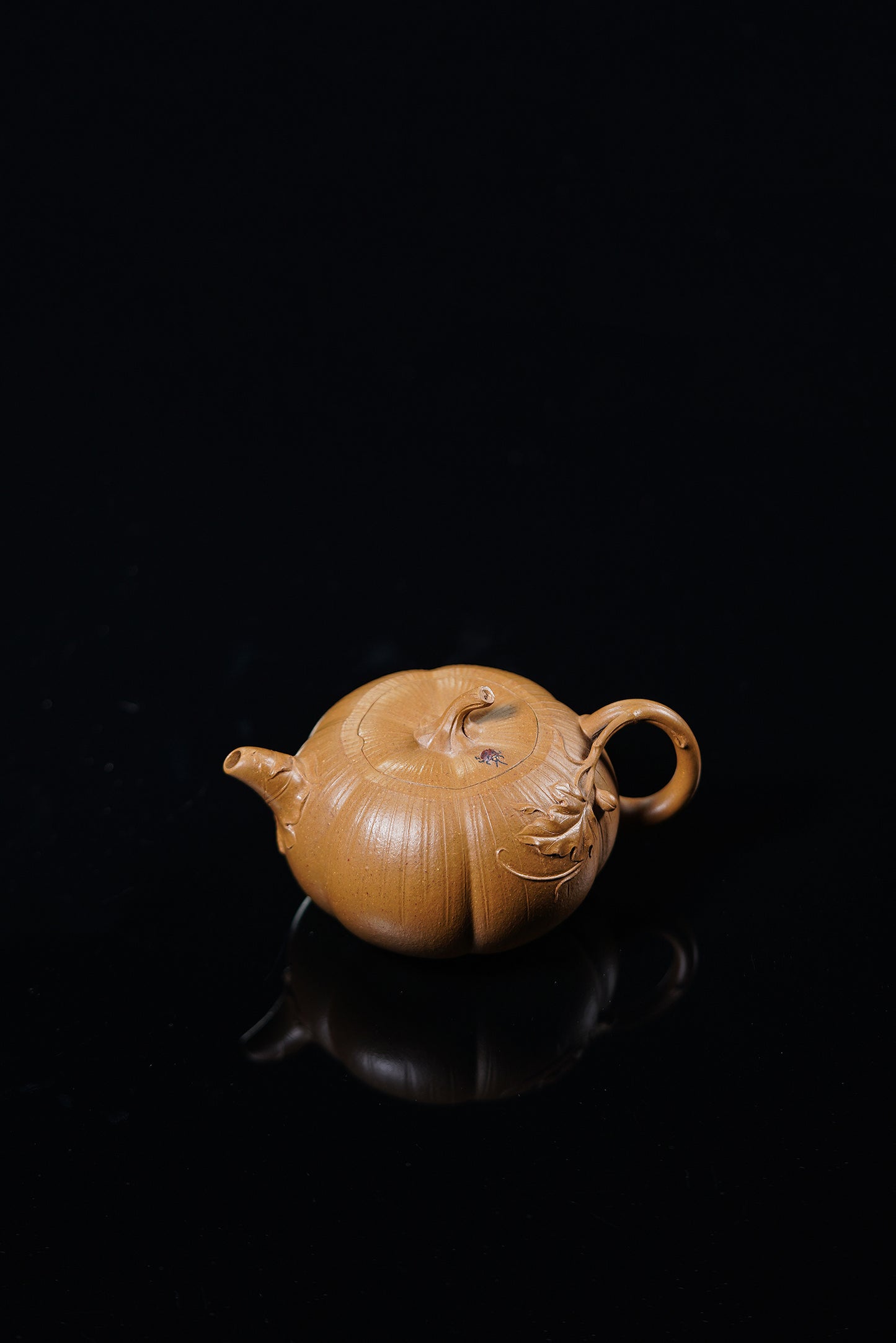 新品❤️立之紫砂 礼藏至尊｜储立之大师 中国陶瓷艺术终身成就奖获得者 典藏重器【南瓜壶】原矿优质老段泥·150cc