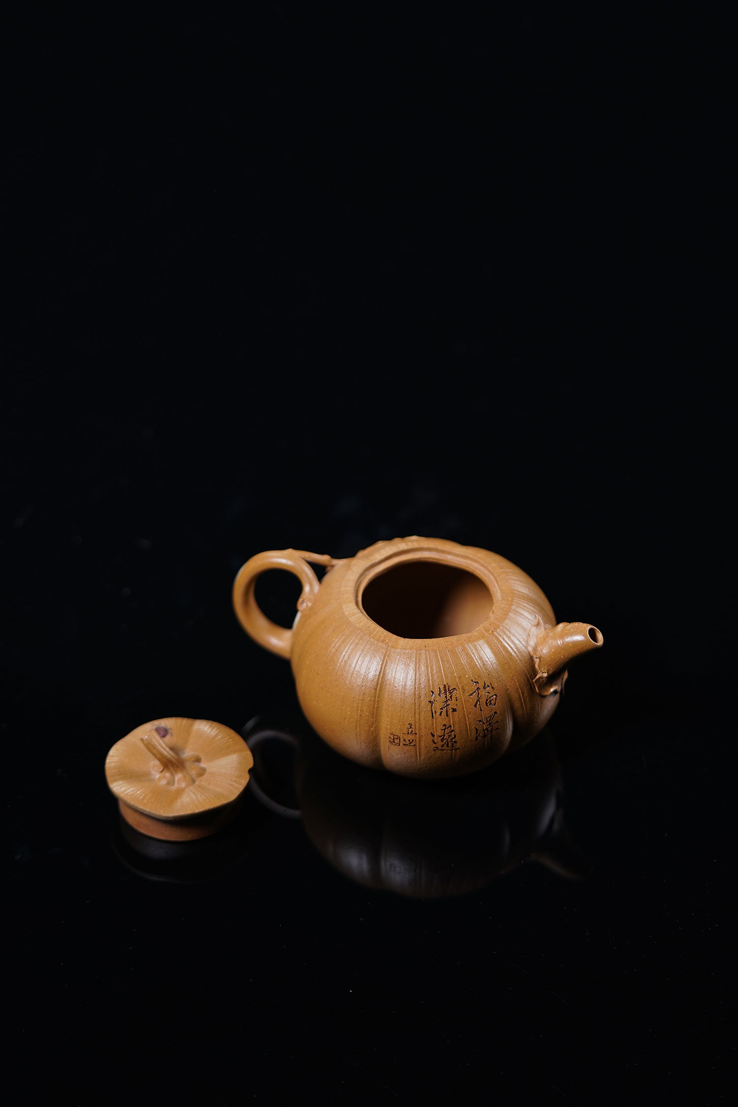 新品❤️立之紫砂 礼藏至尊｜储立之大师 中国陶瓷艺术终身成就奖获得者 典藏重器【南瓜壶】原矿优质老段泥·150cc