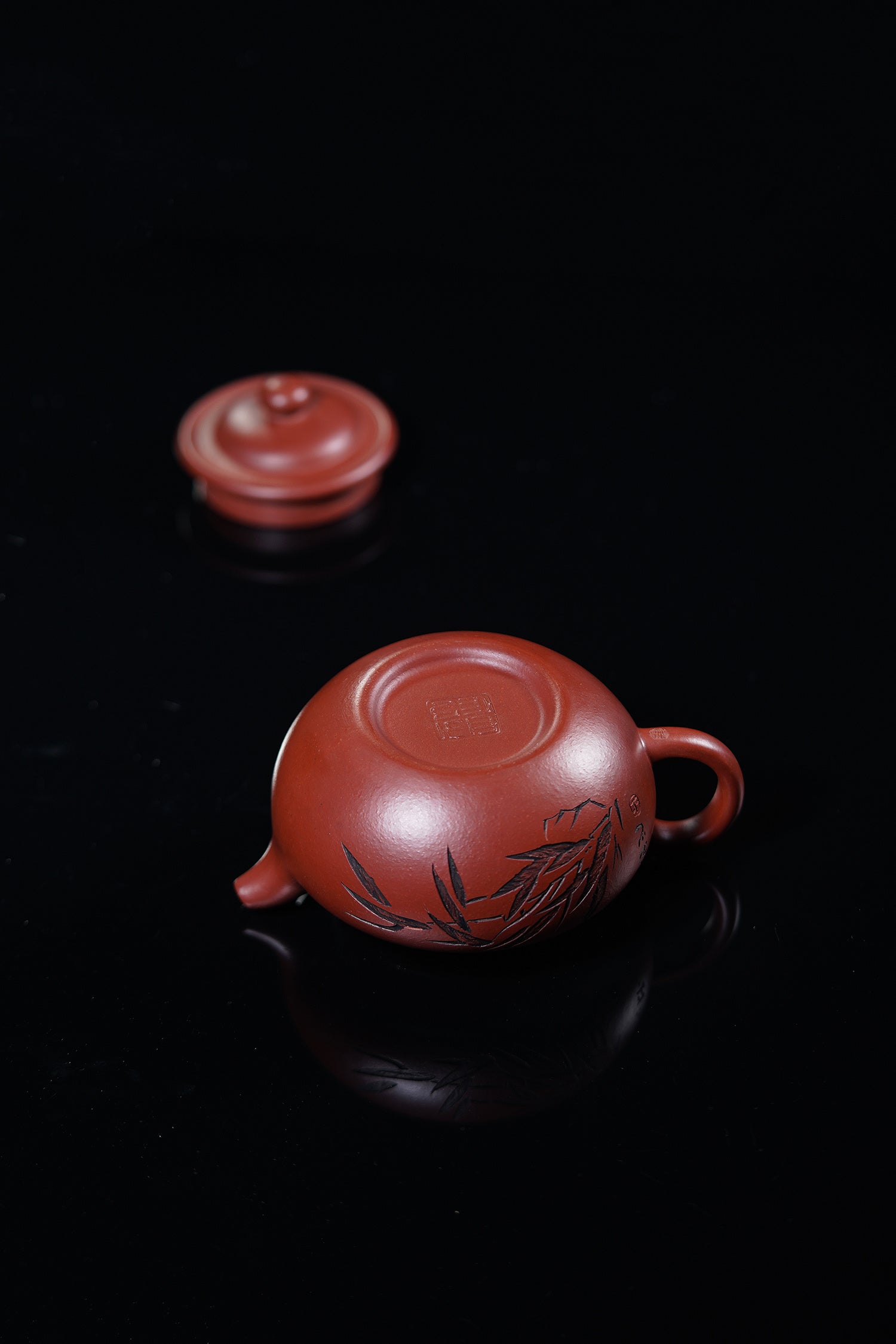 新品❤️国大师 顾绍培➕省大师 储立之合作限量款✨中国陶瓷艺术终身成就奖重器【笠鼓壶】原矿优质红清水·330cc