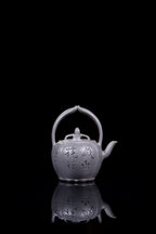 储立之大师 中国陶瓷艺术终身成就奖获得者 典藏重器【玉兰提梁壶】原矿优质青灰段·450cc