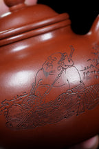【昌鸿紫砂 礼藏至尊】国大师李昌鸿·臻品🧧紫砂泰斗顾景舟传承·双国大师之作【古莲子壶】原矿优质清水泥·330cc