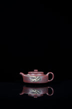 紫砂泰斗顾景舟传承·双国大师之作【景舟周盘壶】原矿优质紫泥·260cc