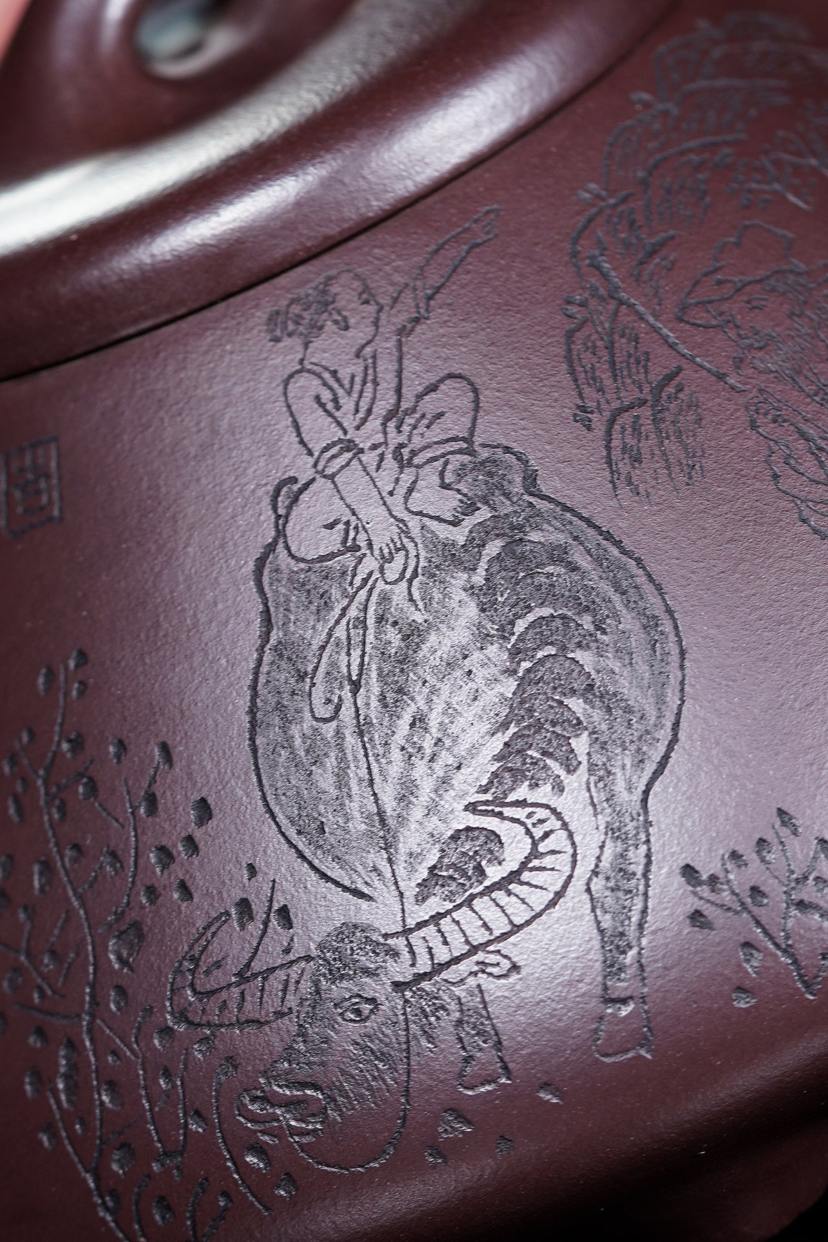 【昌鸿紫砂 礼藏至尊】国大师李昌鸿·臻品福利🧧紫砂泰斗顾景舟传承·双国大师之作【子冶石瓢壶】原矿优质白目紫泥·520cc - ZishaTeapotChina