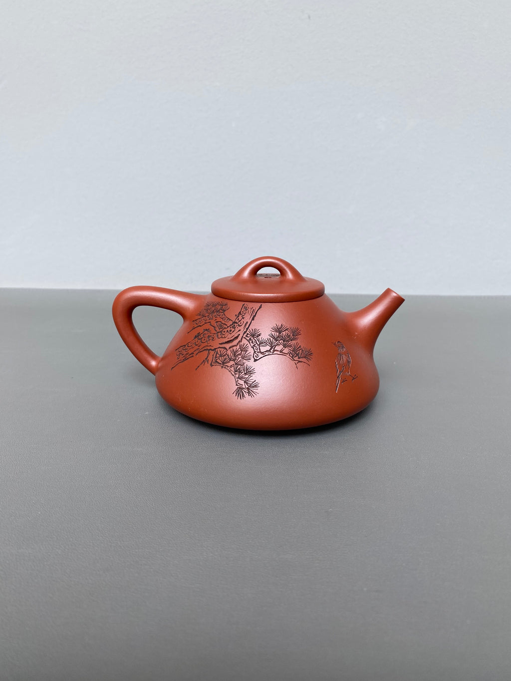 新品❤️｜储立之大拍40万 中国陶瓷艺术终身成就奖获得者 典藏重器【子冶石瓢壶】原矿优质朱泥·260cc