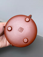 新品❤️｜储立之大拍40万 中国陶瓷艺术终身成就奖获得者 典藏重器【子冶石瓢壶】原矿优质朱泥·260cc