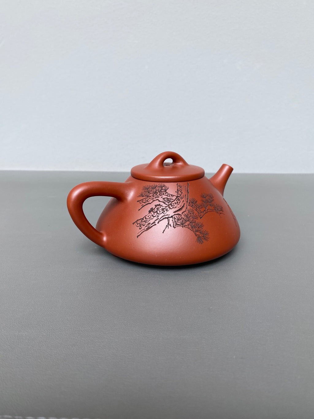 新品❤️｜储立之大拍40万 中国陶瓷艺术终身成就奖获得者 典藏重器【子冶石瓢壶】原矿优质朱泥·260cc
