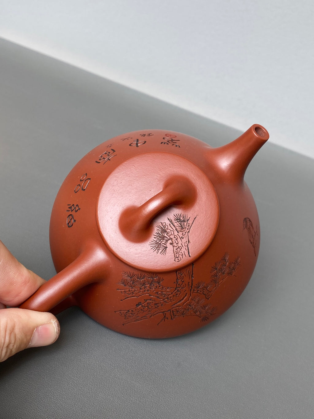 新品❤️｜储立之大拍40万 中国陶瓷艺术终身成就奖获得者 典藏重器【子冶石瓢壶】原矿优质朱泥·260cc