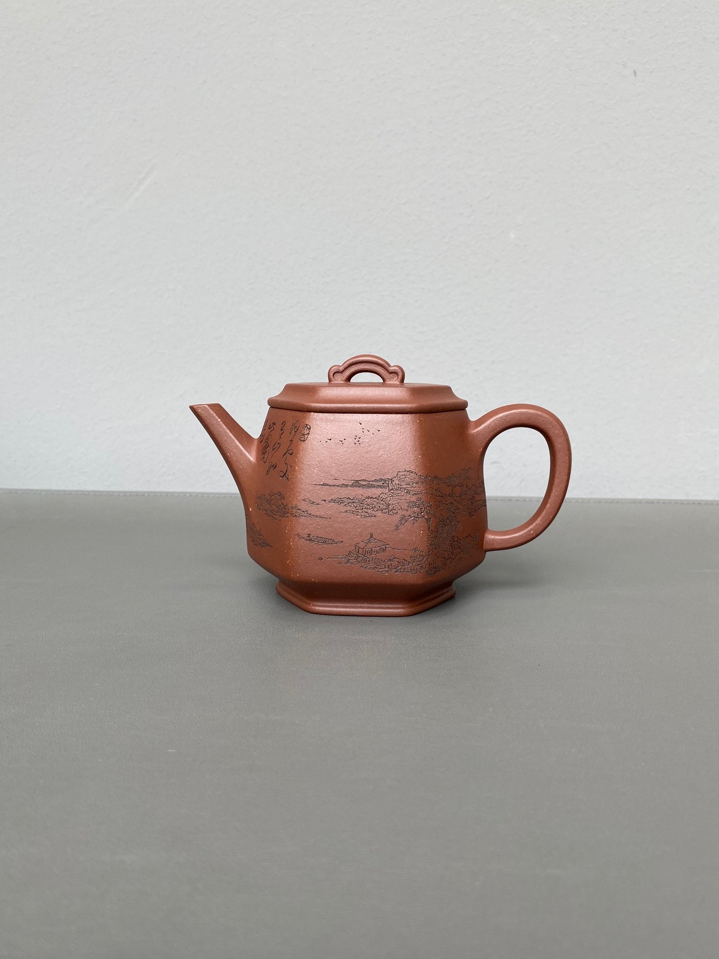 新品首发🧧宏林山水·礼藏天下｜陈宏林大师传世巅峰臻品【六方云顶壶】原矿优质底槽清·280cc