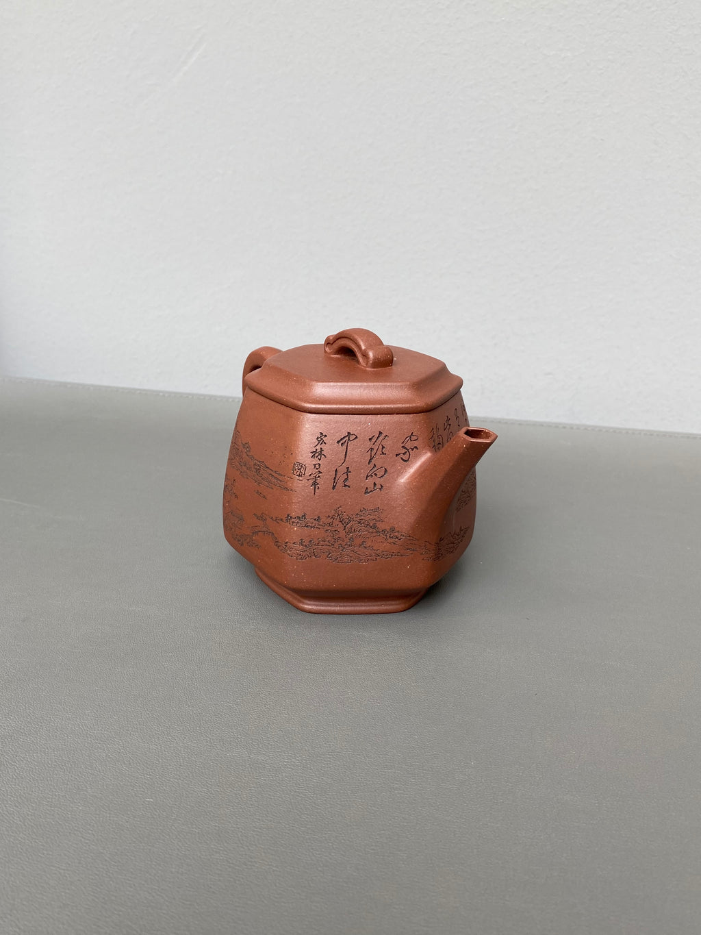 新品首发🧧宏林山水·礼藏天下｜陈宏林大师传世巅峰臻品【六方云顶壶】原矿优质底槽清·280cc