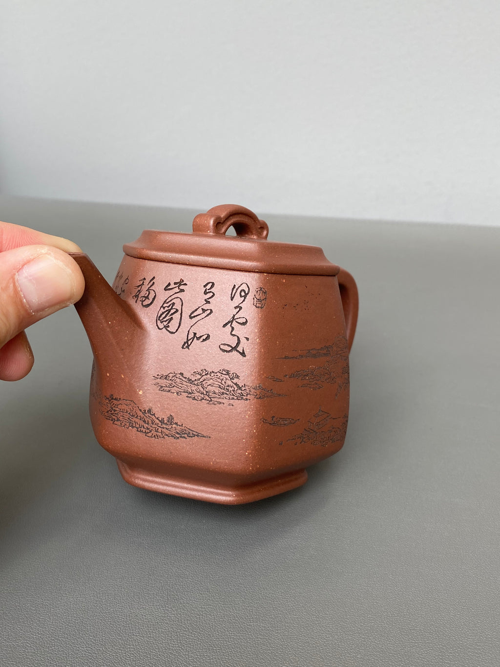 新品首发🧧宏林山水·礼藏天下｜陈宏林大师传世巅峰臻品【六方云顶壶】原矿优质底槽清·280cc