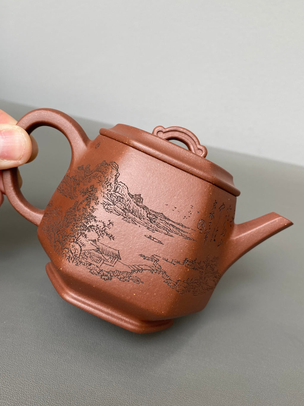 新品首发🧧宏林山水·礼藏天下｜陈宏林大师传世巅峰臻品【六方云顶壶】原矿优质底槽清·280cc