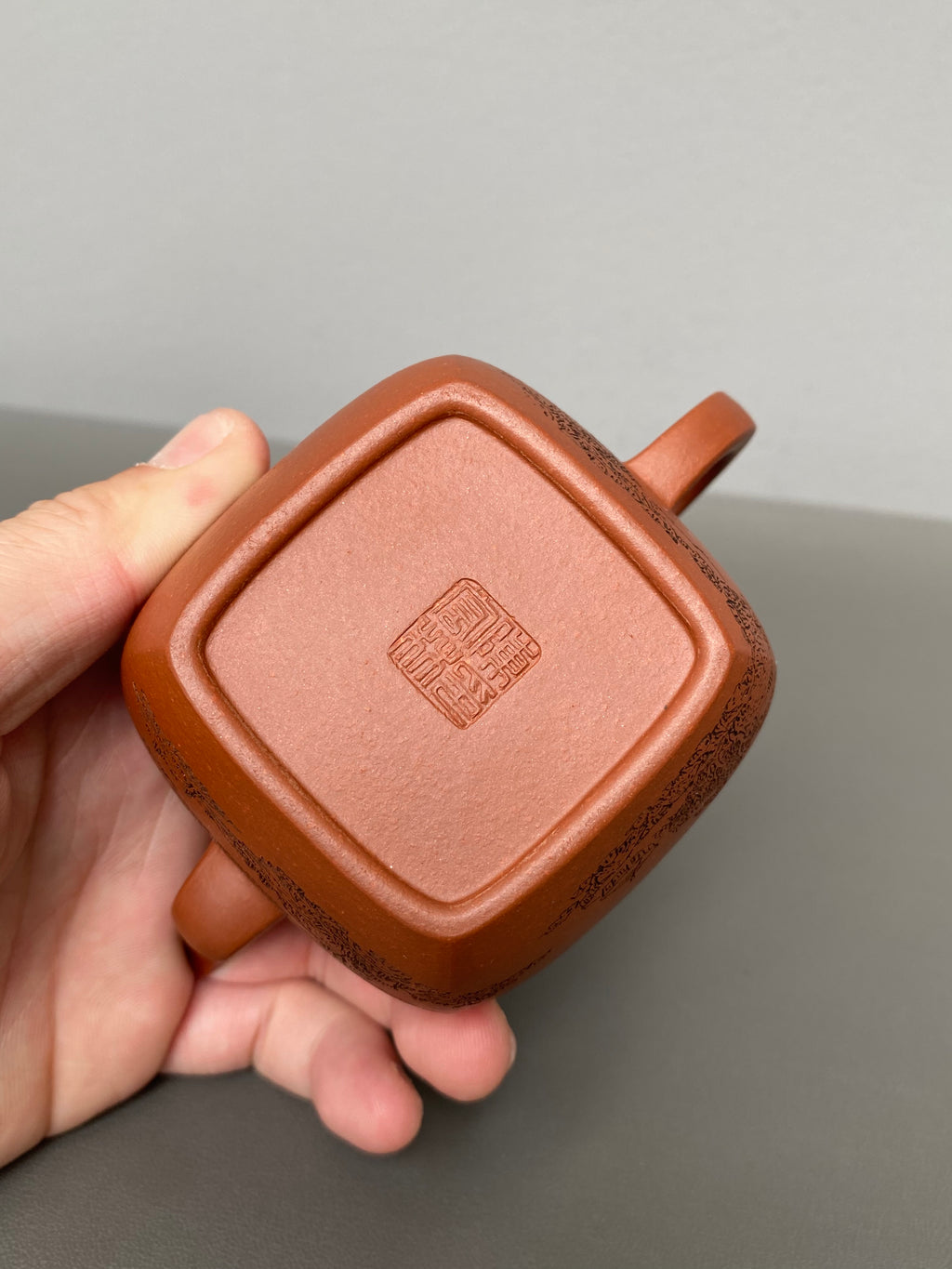 新品首发🧧宏林山水·礼藏天下｜陈宏林大师传世巅峰臻品【鸣远四方壶】原矿优质清水泥·170cc