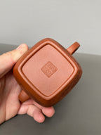 新品首发🧧宏林山水·礼藏天下｜陈宏林大师传世巅峰臻品【鸣远四方壶】原矿优质清水泥·170cc