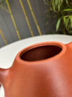 全砂新品🧧范泽锋大师高徒·省大师邱爽紫砂潜力重器【子冶石瓢】原矿优质纯砂降坡泥 220cc