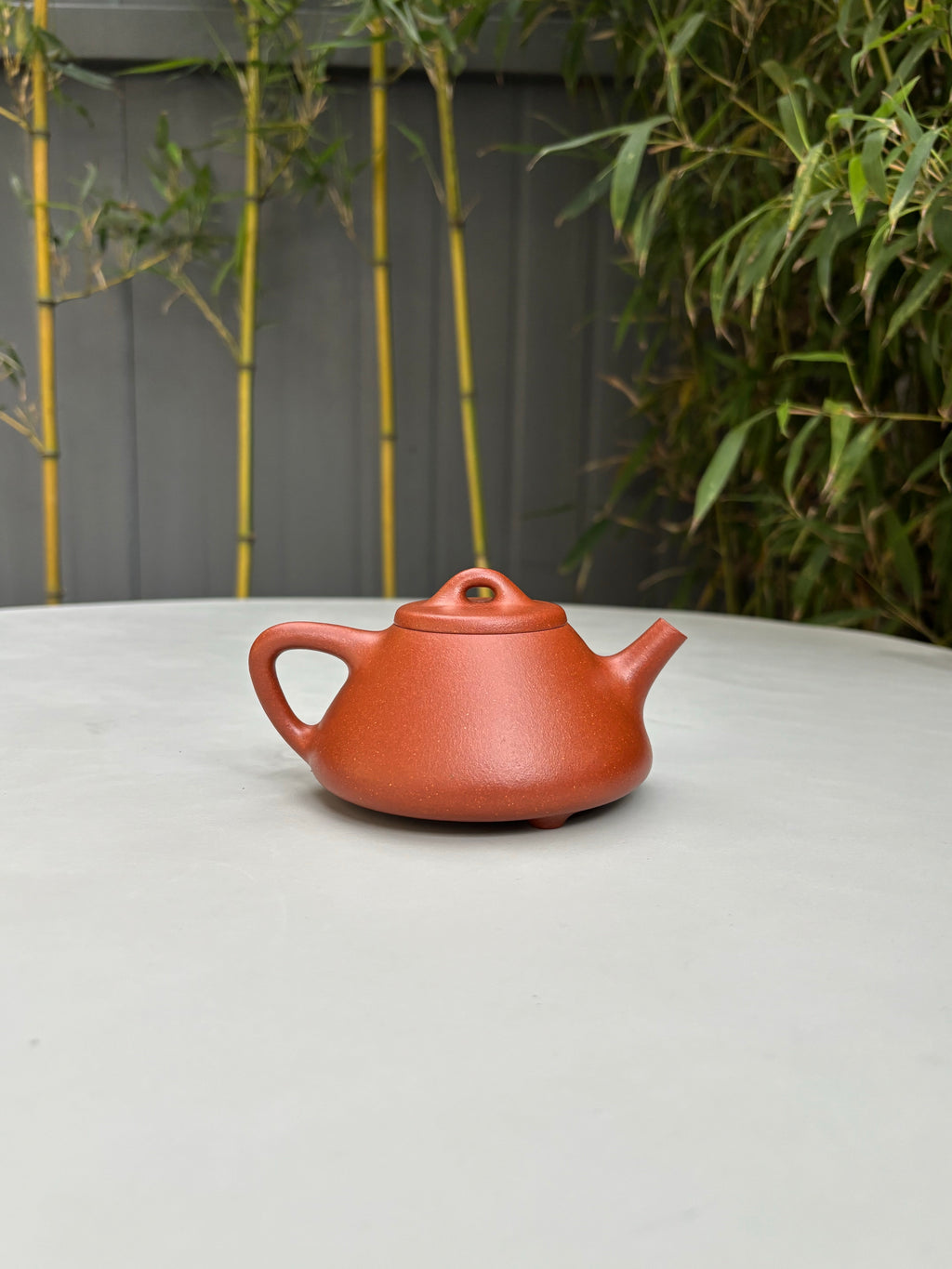 全砂新品🧧范泽锋大师高徒·省大师邱爽紫砂潜力重器【子冶石瓢】原矿优质纯砂降坡泥 220cc