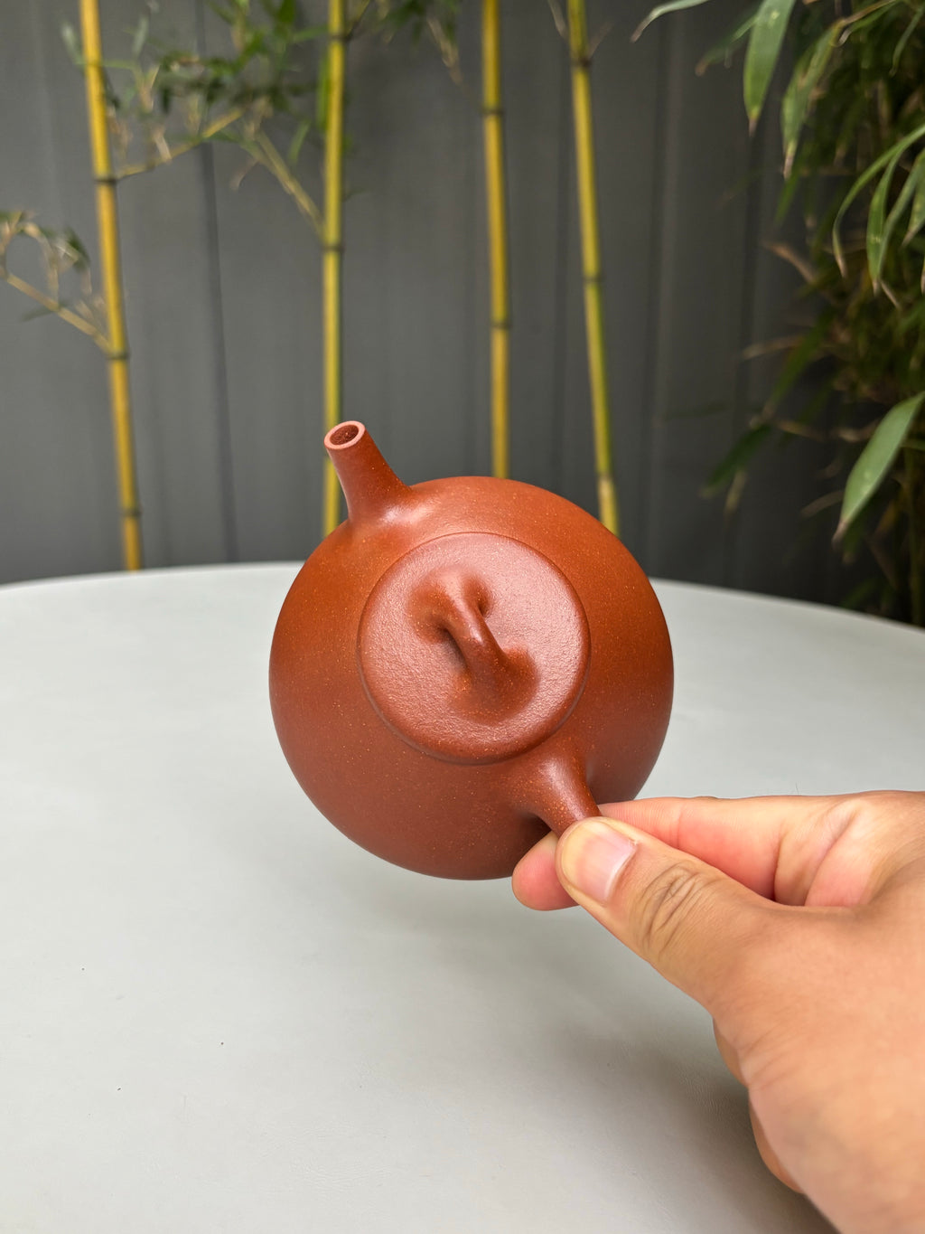 全砂新品🧧范泽锋大师高徒·省大师邱爽紫砂潜力重器【子冶石瓢】原矿优质纯砂降坡泥 220cc