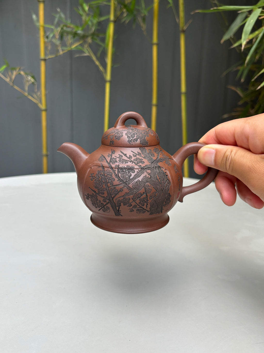 储立之大师 中国陶瓷艺术终身成就奖获得者 典藏重器【练香壶】原矿优质紫泥·300cc