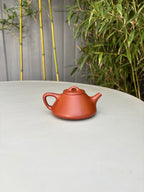 范泽锋大师高徒·省大师邱爽紫砂潜力重器【子冶石瓢壶】原矿优质粗砂朱泥·170cc - ZishaTeapotChina