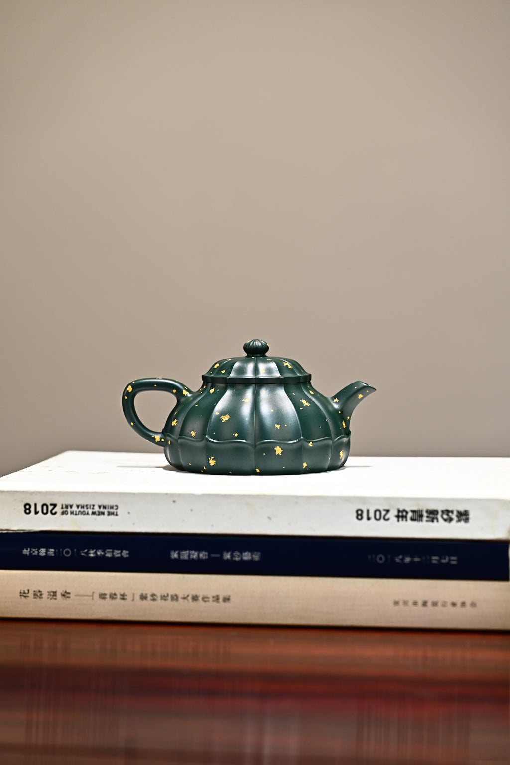 禅莲·全手工 /容量280cc/苏门答腊青 多届全手工大赛二等奖大拍陶手吴涛作品