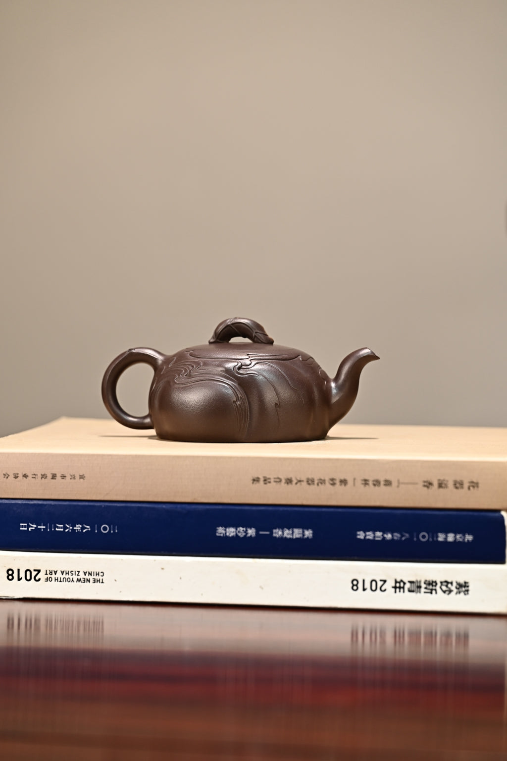 天机·全手工 /大拍陶手陈真作品 /容量280cc/极品紫泥