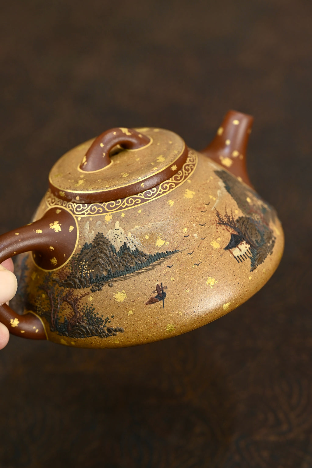 子冶石瓢·春夏秋冬 /六届全手工大赛一等奖高工施昌作品/容量320cc/原矿底槽清 （单壶价）