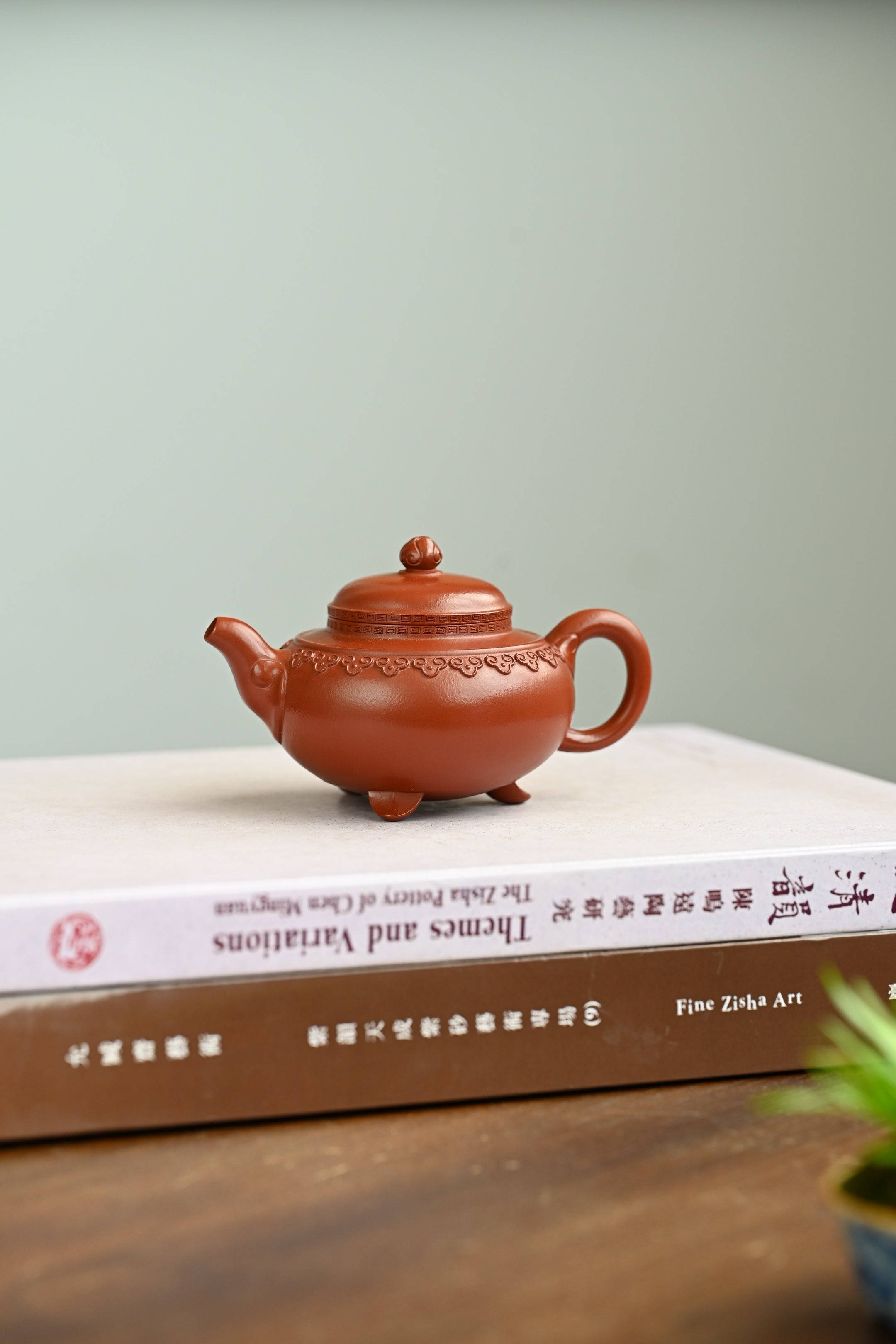 大彬如意·全手工/容量130cc/朱泥大红袍