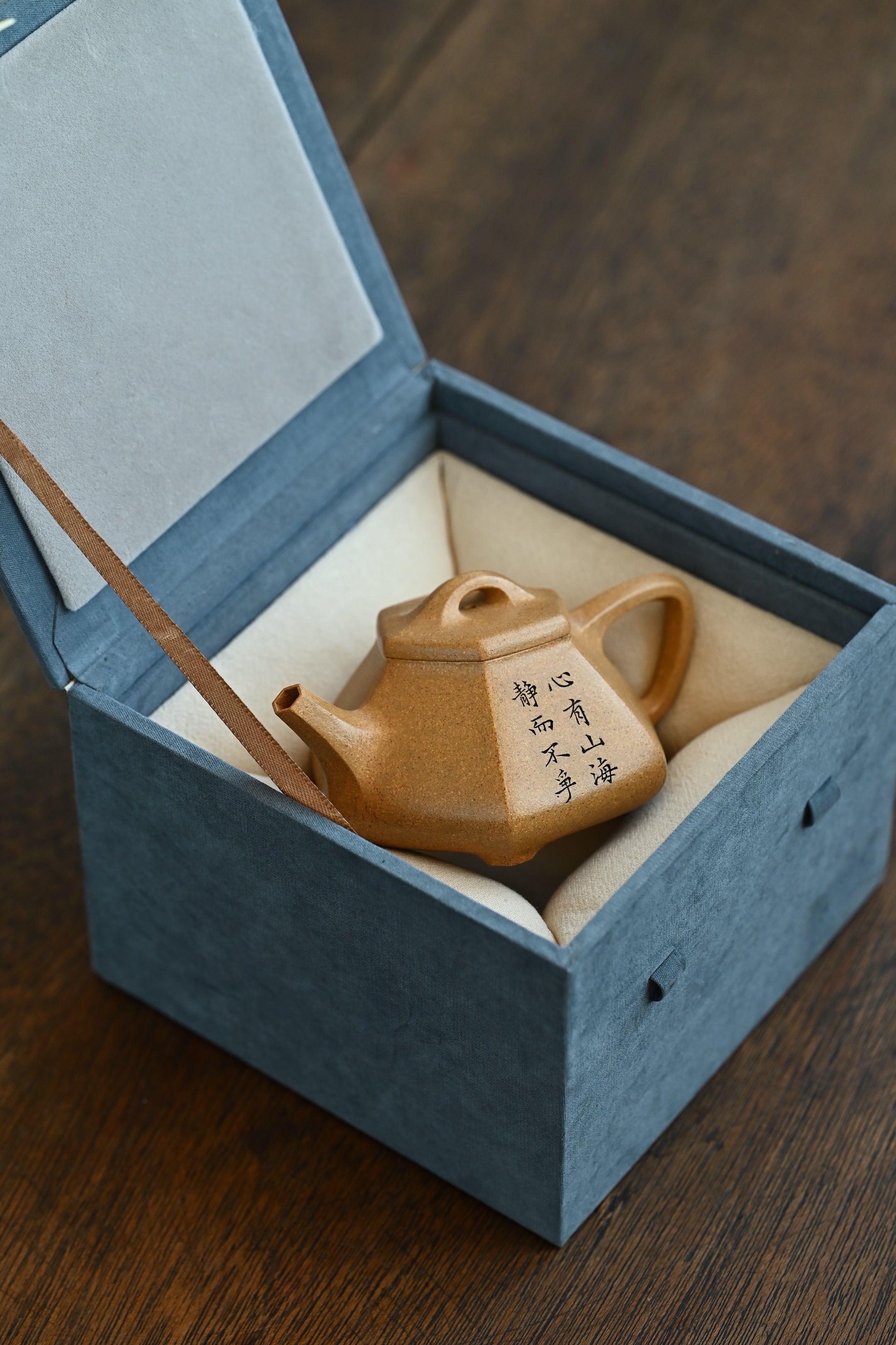 六方瓢·全手工 /容量130cc/原矿黄金段