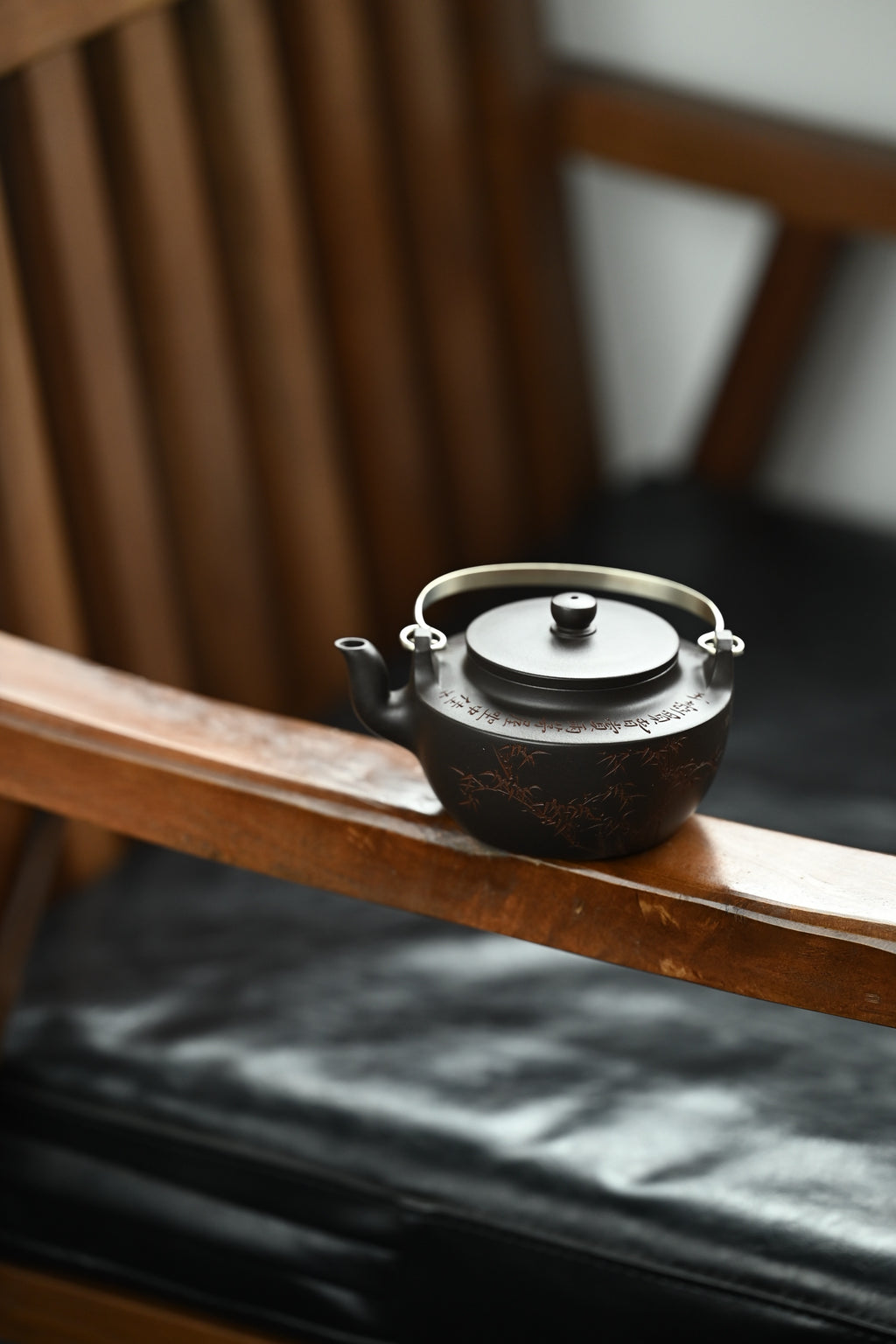 碗灯提梁·全手工全手工大赛一等奖，招商杯金奖祁令军作品 容量210cc/一厂黑料