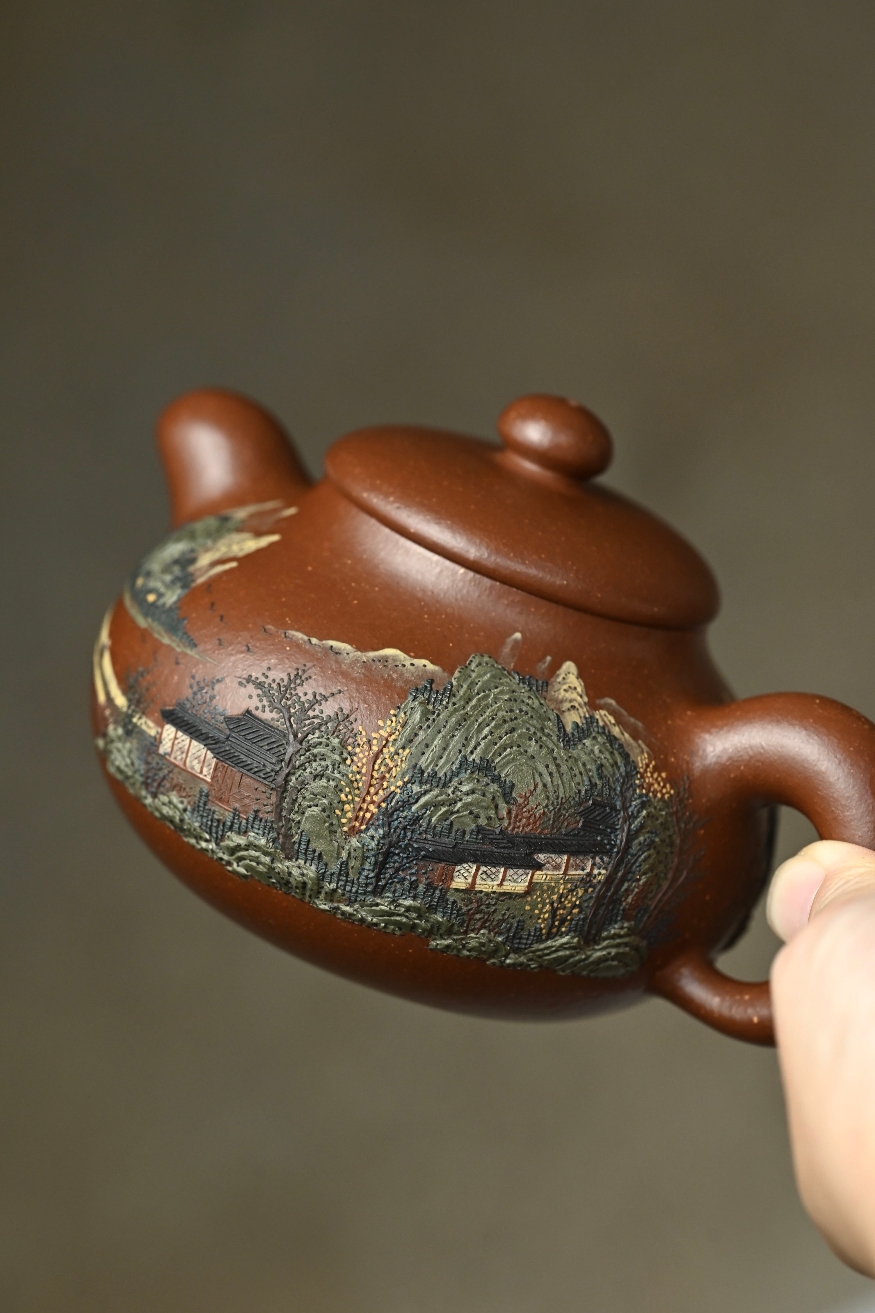 容天·全手工/六届全手工大赛一等奖高工施昌作品 /容量310cc/原矿底槽清