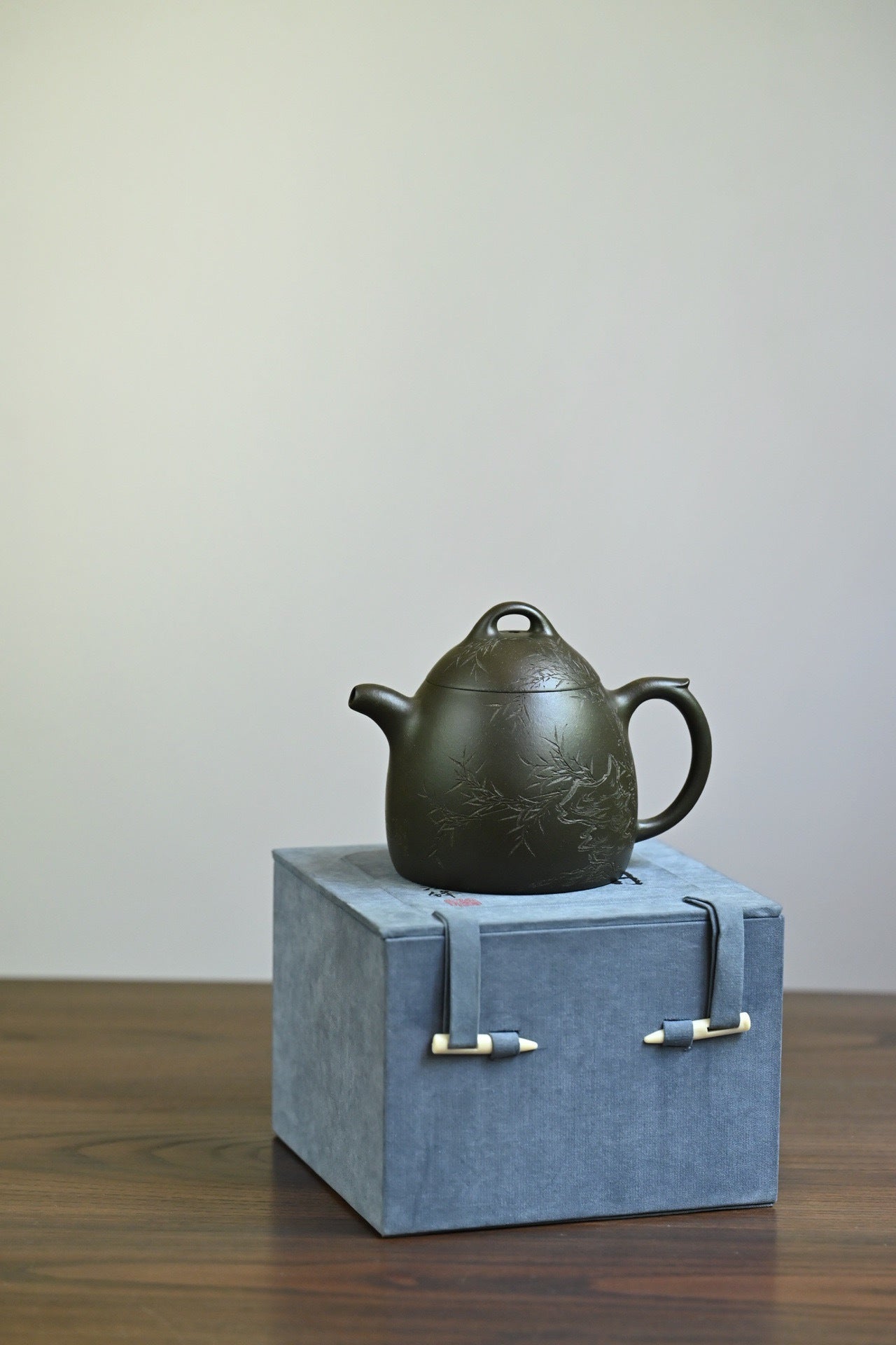 秦权·全手工/全手工大赛一等奖，招商杯金奖祁令军作品  /容量280cc/独家端绿泥