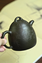 秦权·全手工/全手工大赛一等奖，招商杯金奖祁令军作品  /容量280cc/独家端绿泥