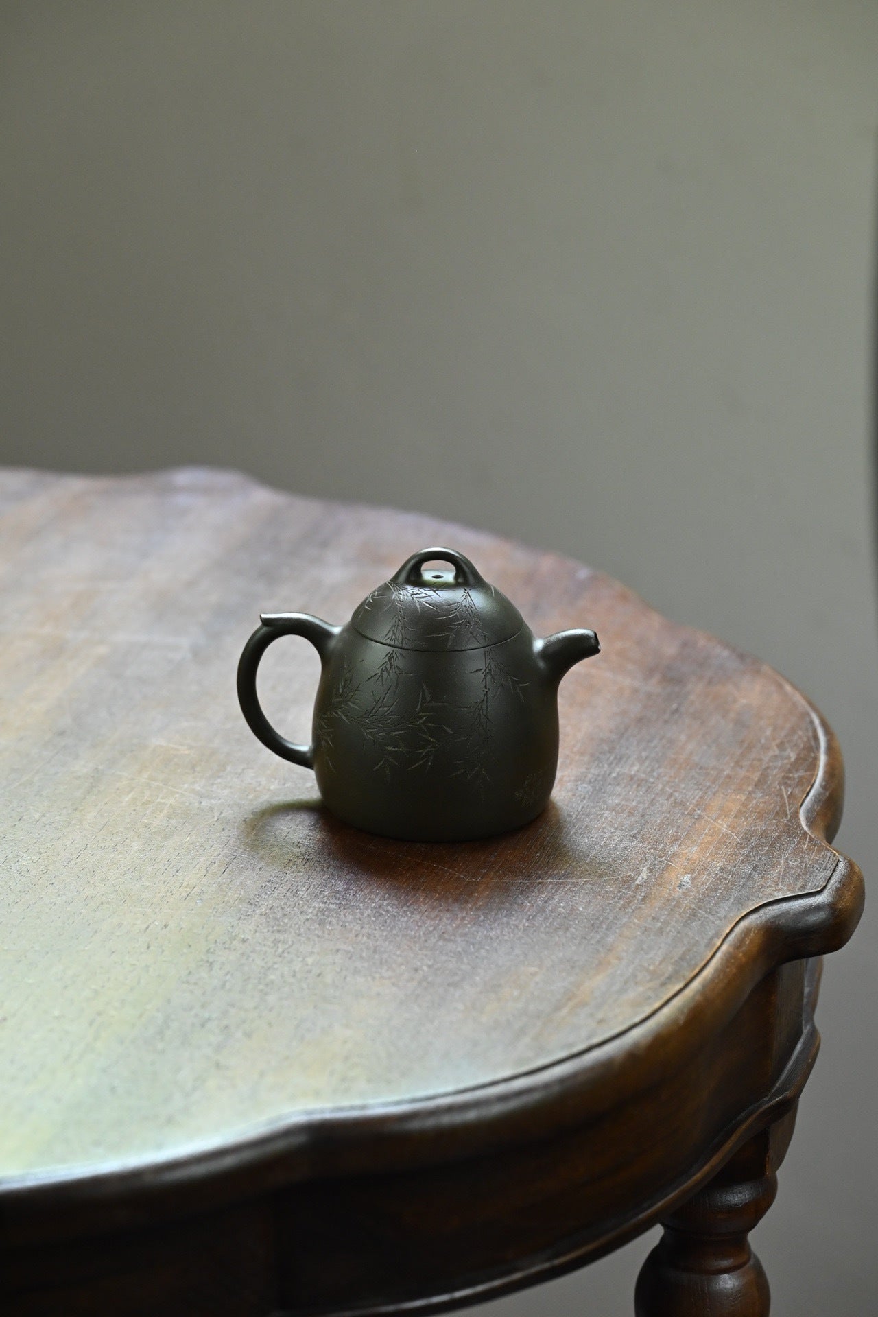 秦权·全手工/全手工大赛一等奖，招商杯金奖祁令军作品  /容量280cc/独家端绿泥