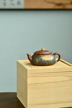 海棠·日照金山·全手工/六届全手工大赛一等奖高工施昌作品 /容量150cc/原矿底槽清
