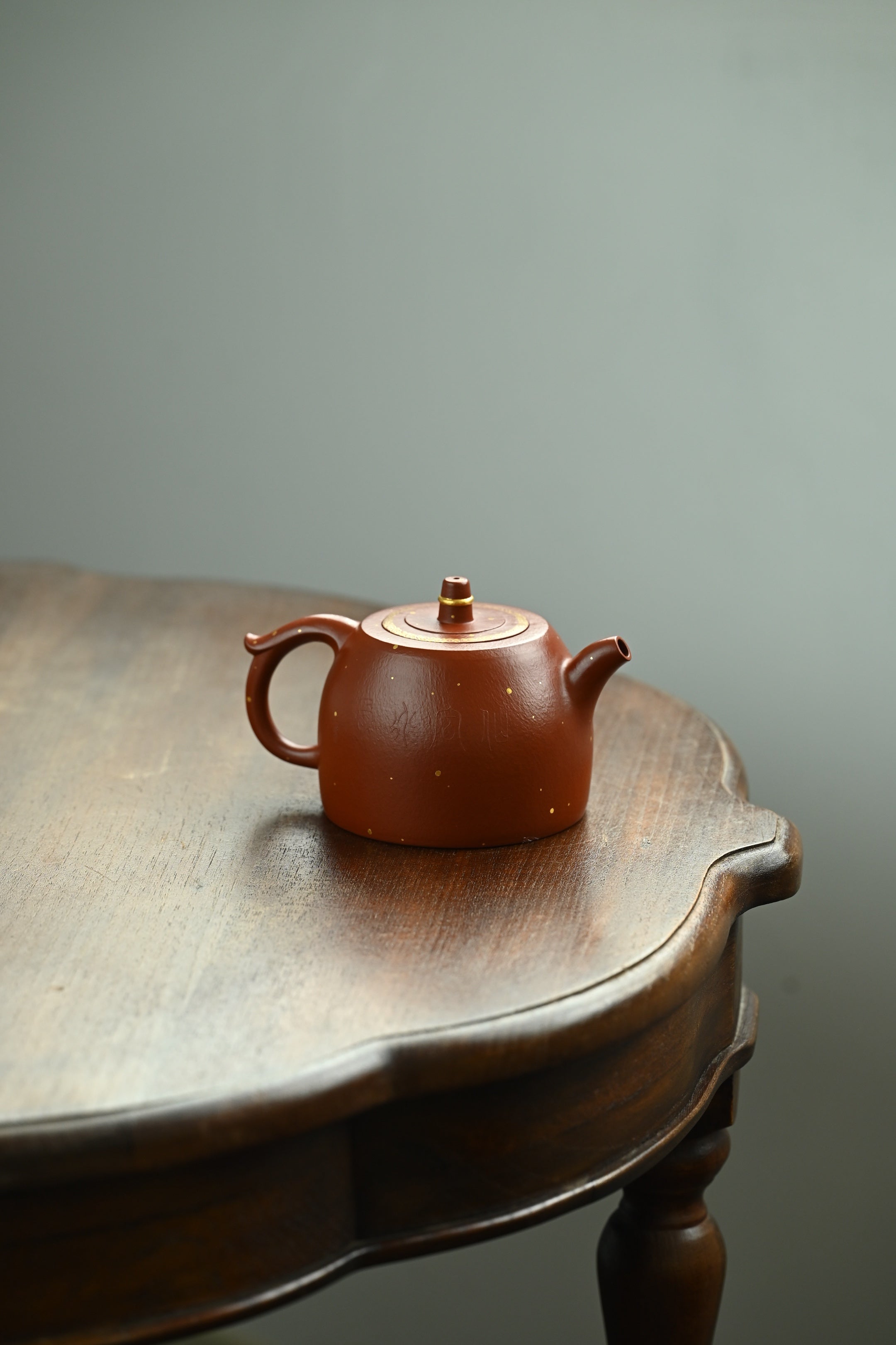 井栏·全手工大拍陶手雷罡作品（师承范伟群）/容量380cc/家藏朱泥