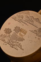 牛盖莲子·全手工 /高工高卫萍作品 /容量330cc/原矿段泥