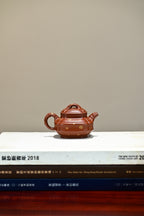 小竹鼓·全手工/大拍陶手雷罡作品（师承范伟群）/容量120cc/朱泥炝金