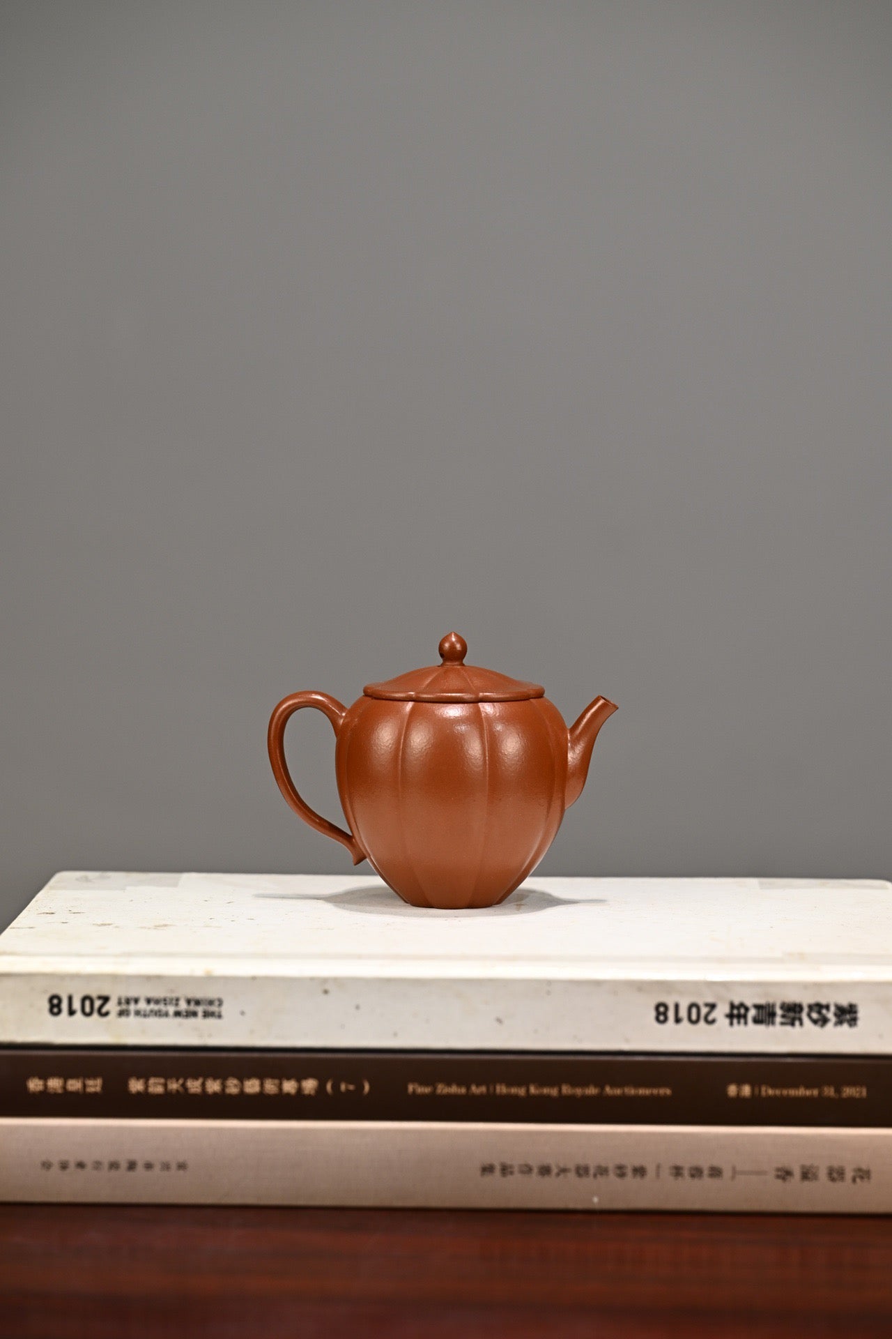 娴静·全手工/大拍陶手张智耀作品 /容量210cc/家藏朱泥