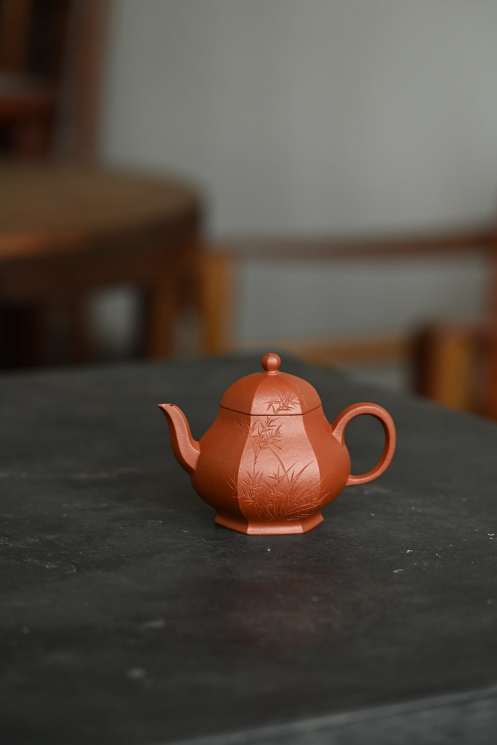梨形·全手工 /容量200cc/家藏朱泥