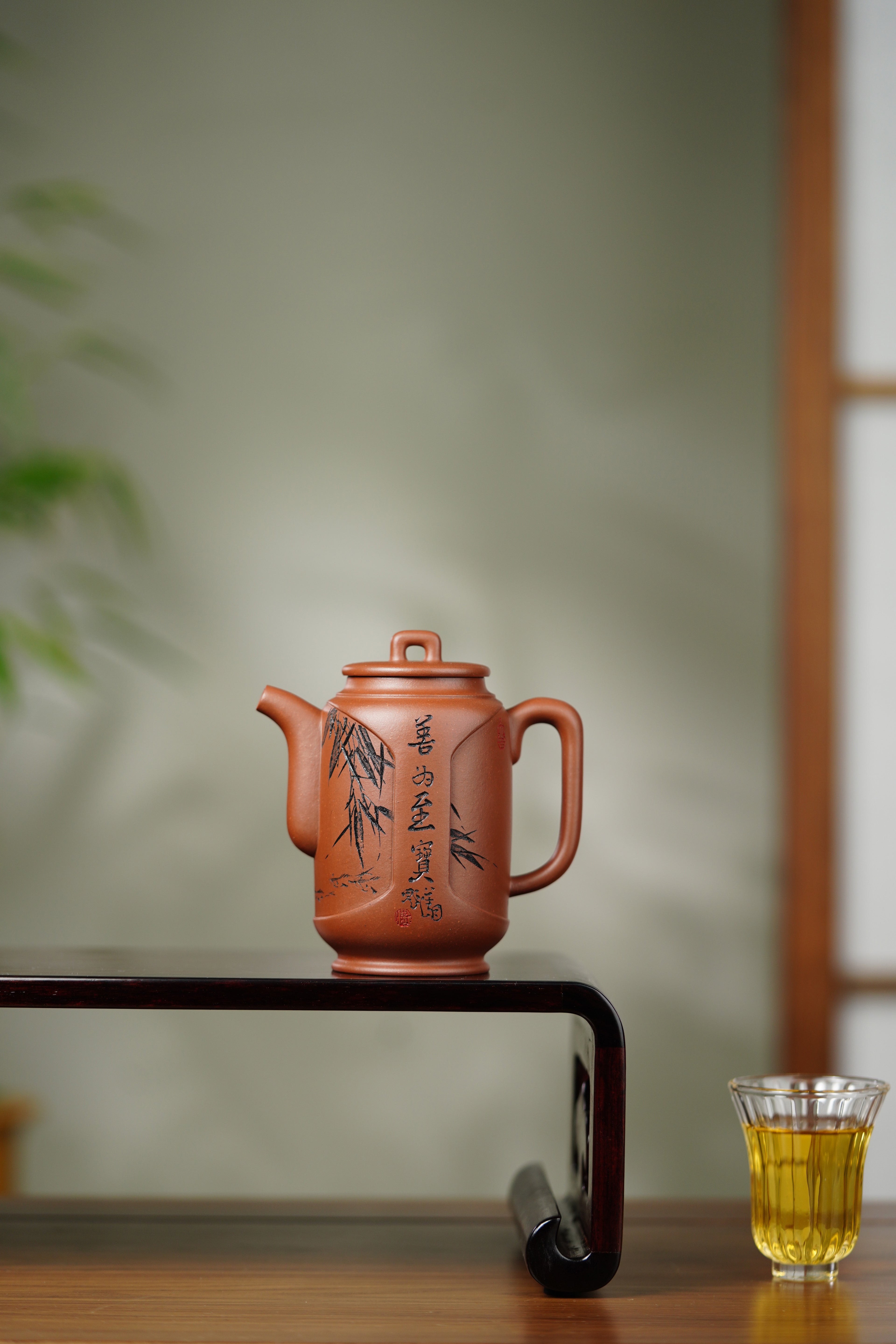 上清紫砂·善传千秋｜紫砂界德艺双馨慈善艺术大家·厉上清亲工孤品【抱朴壶】原矿优质底槽清·220cc