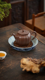 范大生嫡脉·江苏省大师范秀芳·紫砂臻品《明镜壶》原矿优质紫泥·200cc（入册款代表作）